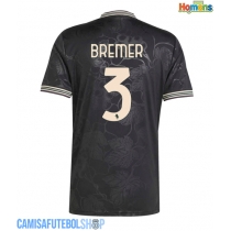 Camisa de time de futebol Juventus Gleison Bremer #3 Replicas 3º Equipamento 2025-26 Manga Curta